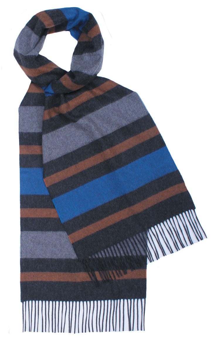 Cashmere Stripe Oversized Scarf by Glen Prince - product image