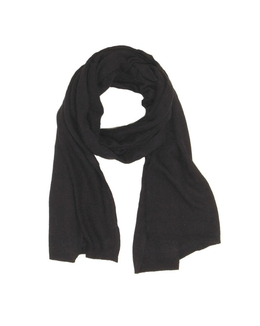 Knitted Plain Yak Wool Scarf by Glen Prince