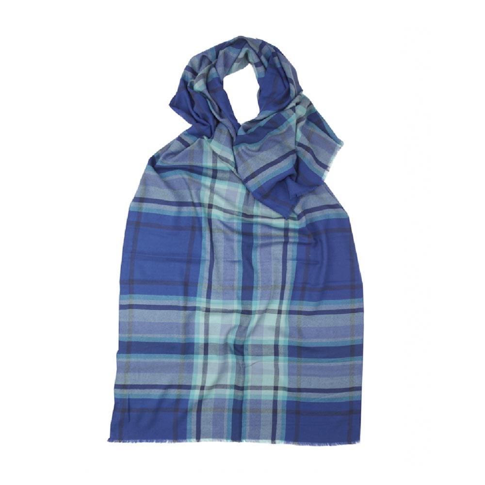 Open Check Twill Scarf by Glen Prince - product image