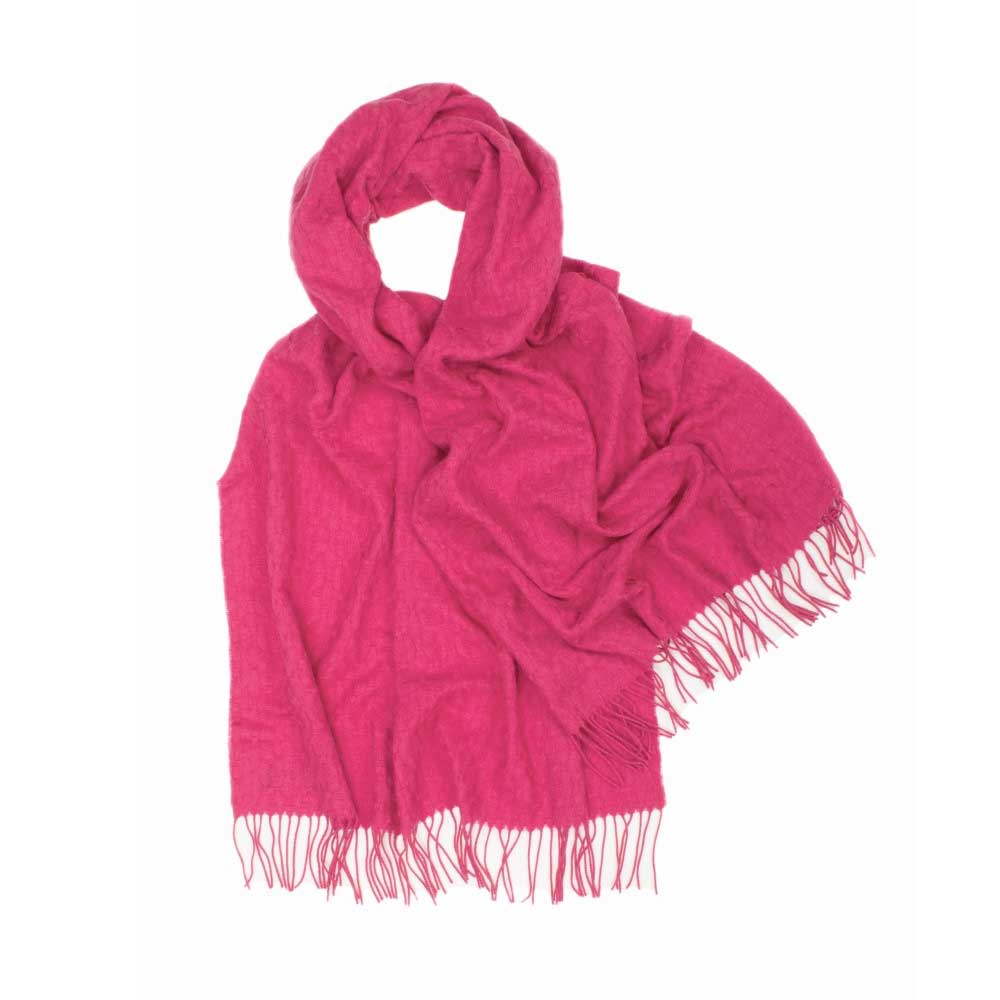Plain Honeycombe Weave Cashmere Stole