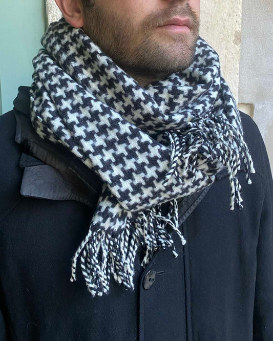 Houndstooth Lambswool Scarf by Glen Prince - product image