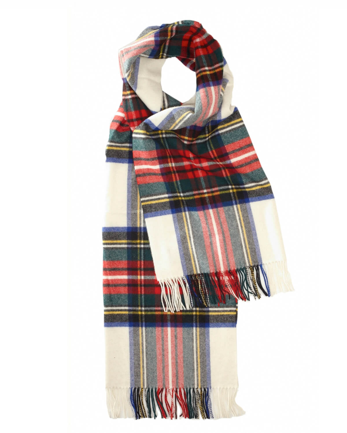 Classic Tartan Lambswool Scarf - Dress Stewart by Glen Prince - product image