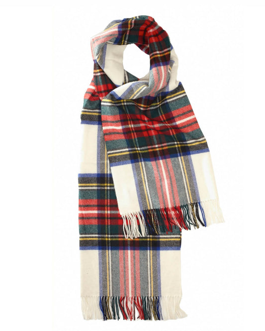 Classic Tartan Lambswool Scarf - Dress Stewart by Glen Prince - product image
