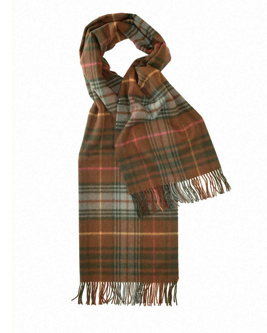 Autumn Tartan Lambswool Scarf by Glen Prince - product image