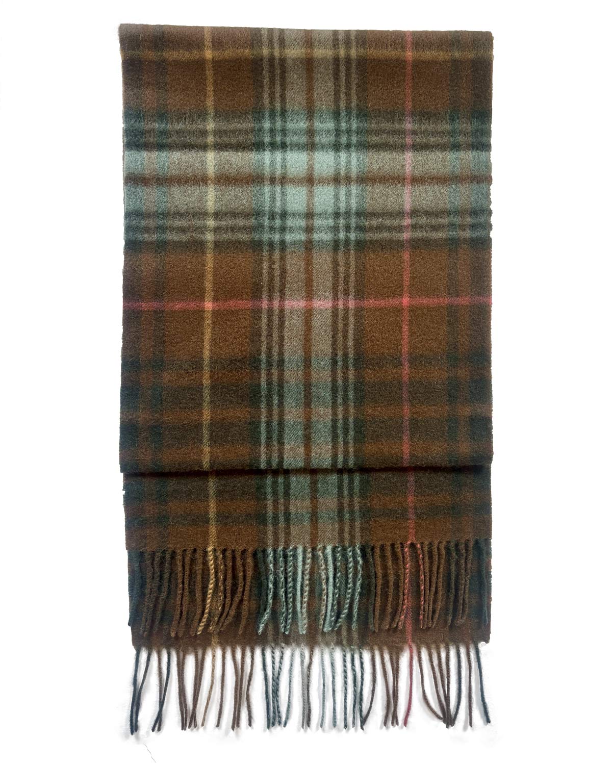 Autumn Tartan Lambswool Scarf by Glen Prince - product image