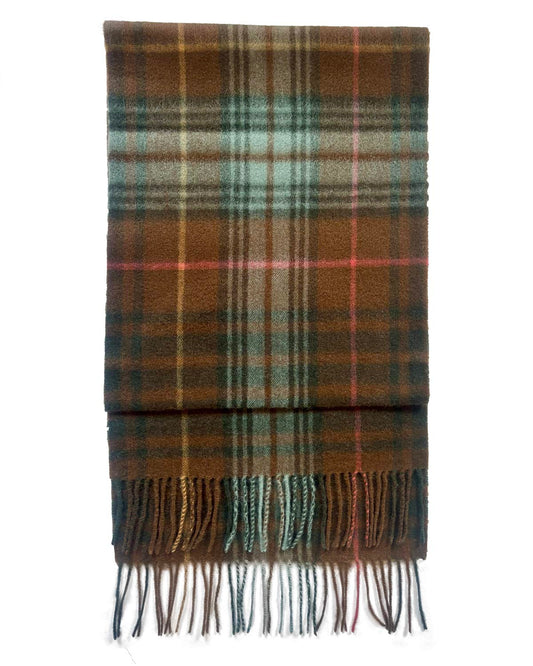Autumn Tartan Lambswool Scarf by Glen Prince - product image