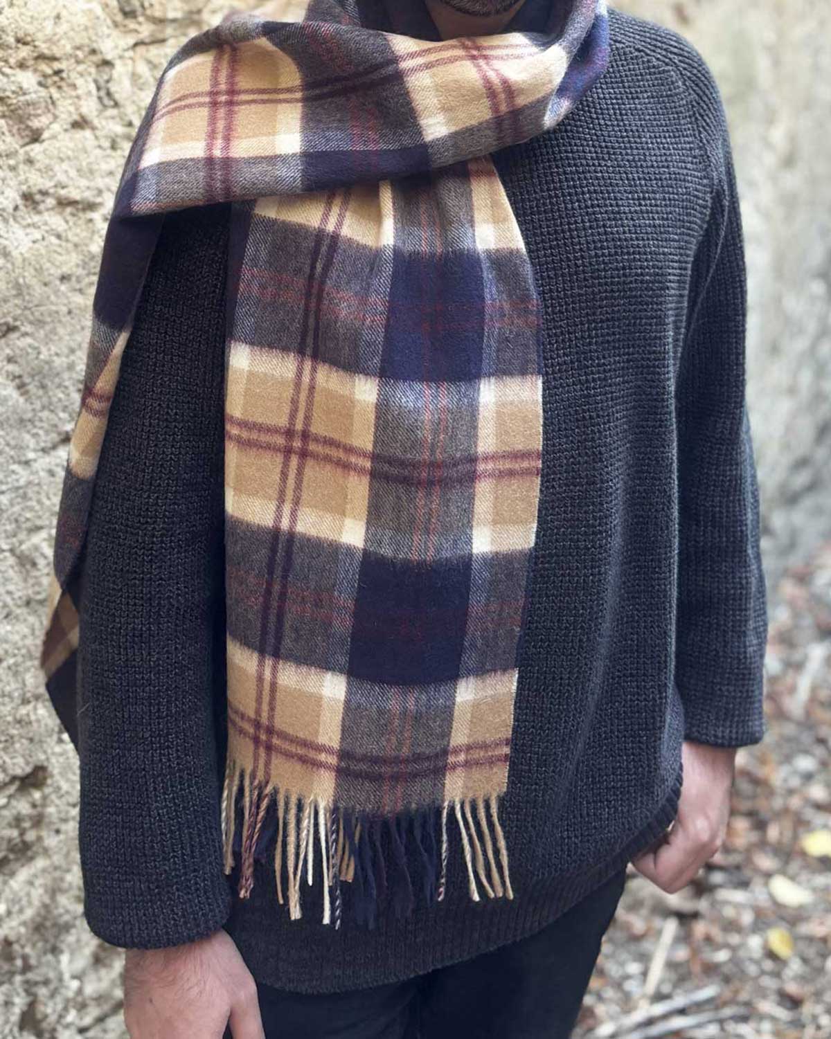 Bannockbane Classic Tartan Lambswool Scarf by Glen Prince - product image