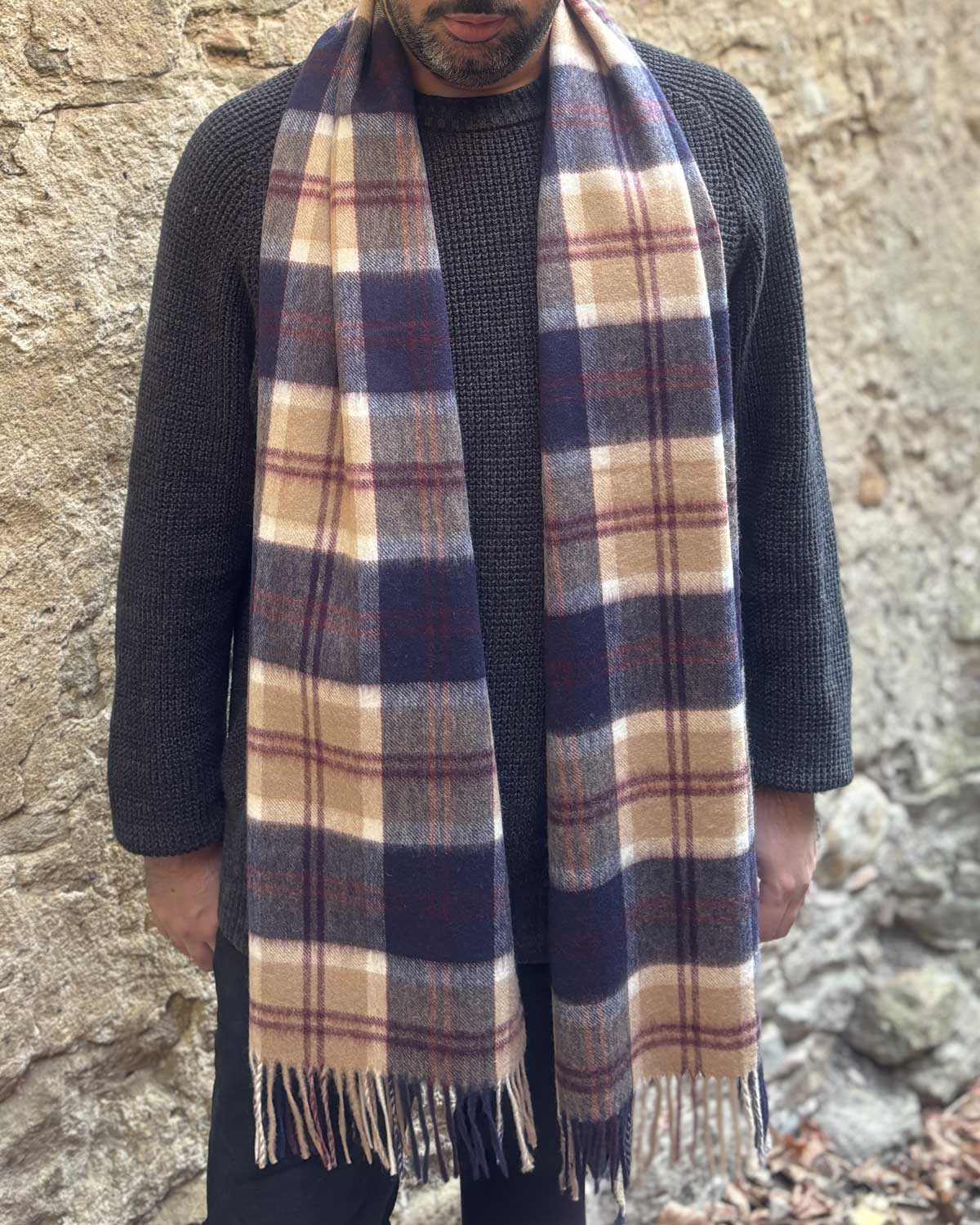 Bannockbane Classic Tartan Lambswool Scarf by Glen Prince - product image