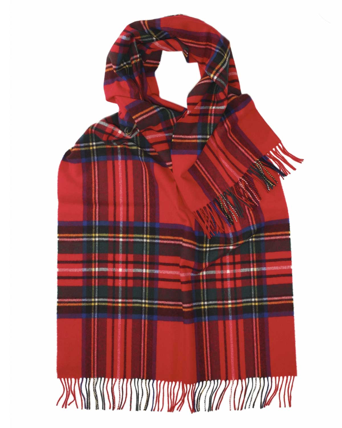 Classic Tartan Lambswool Stole - Royal Stewart by Glen Prince - product image
