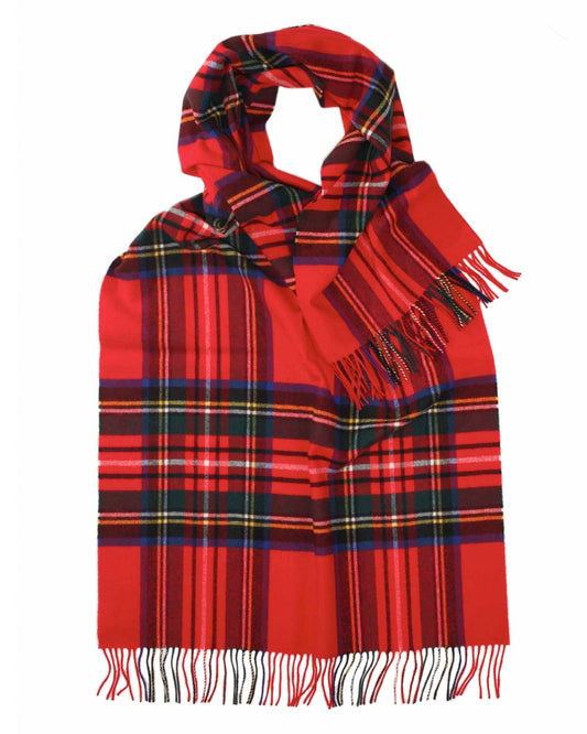 Classic Tartan Lambswool Stole - Royal Stewart by Glen Prince - product image