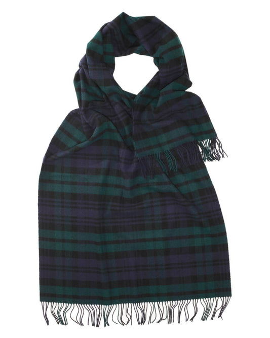 Classic Tartan Lambswool Stole - Black Watch by Glen Prince - product image