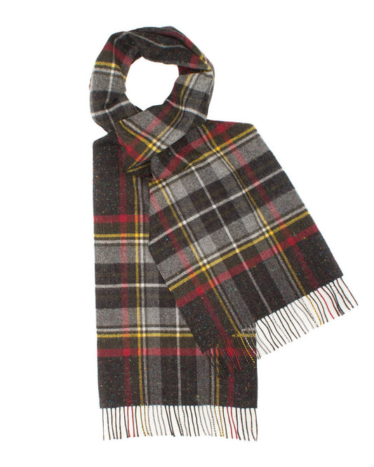 Tartan Black Tweed Lambswool Scarf by Glen Prince - product image