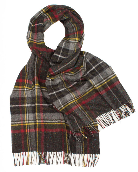 Grey Tweed Tartan Lambswool Stole by Glen Prince - product image