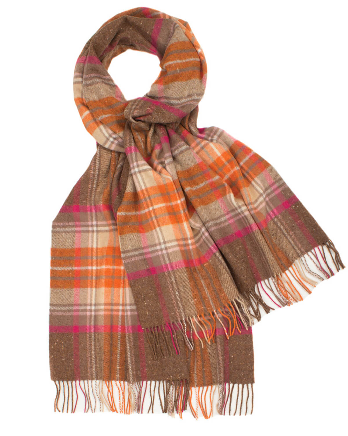 Autumn Tweed Tartan Lambswool Stole by Glen Prince - product image