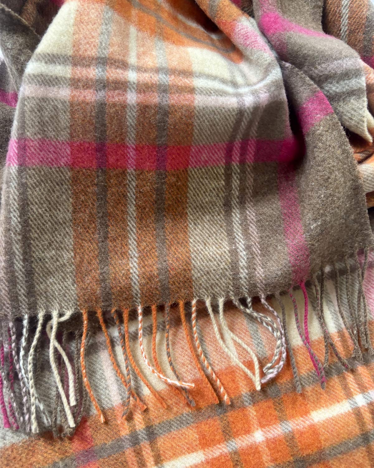 Autumn Tweed Tartan Lambswool Stole by Glen Prince - product image