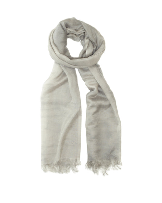 Summer Cashmere Silk Scarf - Grey Ombré by Glen Prince - product image