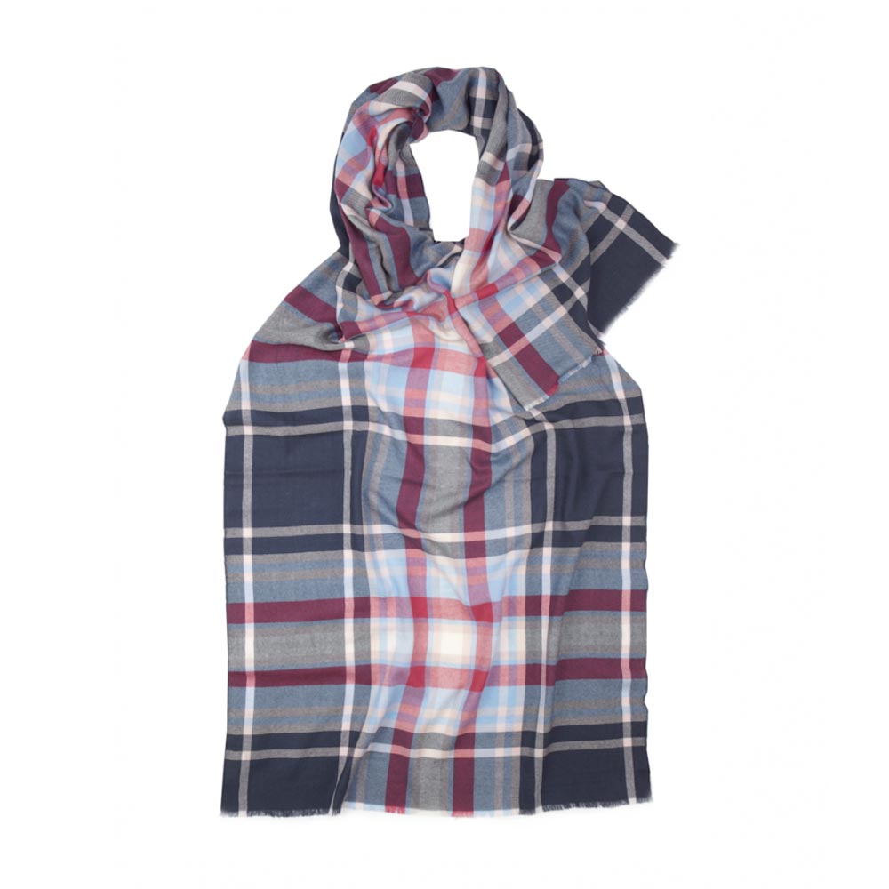Open Check Twill Scarf by Glen Prince - product image